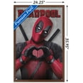 thumbnail image 3 of Marvel Deadpool Legacy - Heart Wall Poster, 22.375" x 34" Framed, 3 of 5
