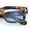 Tortoise - Blue, variant on Hipster Thick Plastic Horn Rim Rectangle Gentleman Fashion Sunglasses All Black