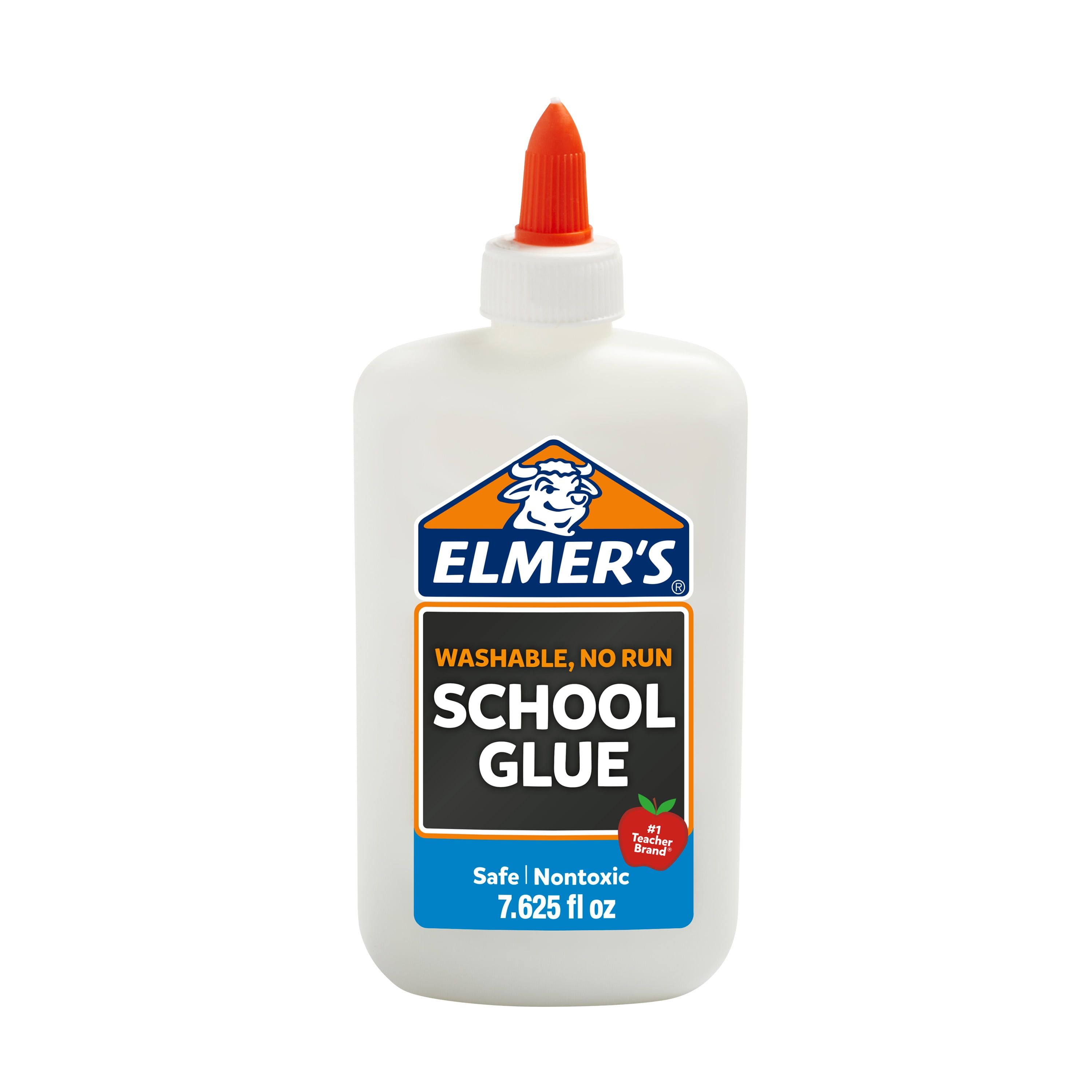 Elmer's Liquid School Glue, White, Washable, 7.6 oz. - Walmart.com