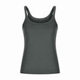 thumbnail image 3 of Posijego Tank Tops for Women Ribbed Knit Camisole Summer Casual Sleeveless Slim Basic Cami Layering Undershirts, 3 of 6