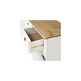 thumbnail image 5 of HomeStock Suburban Sophistication Wood Buffet Sideboard in Rustic Finish, Solid Pine, Dovetail Drawer Joints, Distressed Hardware, Spacious Storage, Easy Assembly-Color:Distressed White,Size:3 Door, 5 of 7