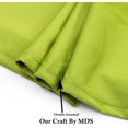 thumbnail image 5 of Chair Sashes for Wedding Stretch Chair Bands with Buckles Universal Elastic Chair Ties Bows for Party Folding Chairs Celebration Ceremony (Asakusa Green), 5 of 5