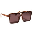 thumbnail image 1 of Txlixc Gafas de sol de moda para niños Gafas de montura cuadrada de triángulo plano simple con protección UV 400 Txlixc  Moda, 1 of 9