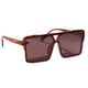 thumbnail image 1 of SAYOO Gafas de sol de moda para niños Gafas de montura cuadrada de triángulo plano simple con protección UV 400 SAYOO  Moda, 1 of 9