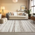 thumbnail image 4 of Toyoso 8x10 Area Rug Living Room Rugs - Washable Large Soft Neutral Boho Moroccan Bohemian Farmhouse Rug Indoor Floor Carpet for Bedroom Under Dining Table Home Office Decor - Cream Brown, 4 of 8