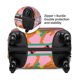 thumbnail image 2 of Balery Different Dogs Christmas Funda de equipaje, fundas para maletas, elástica, lavable, protector de maletas, compatible con maletas de 18 a 32 pulgadas-Medium, 2 of 7