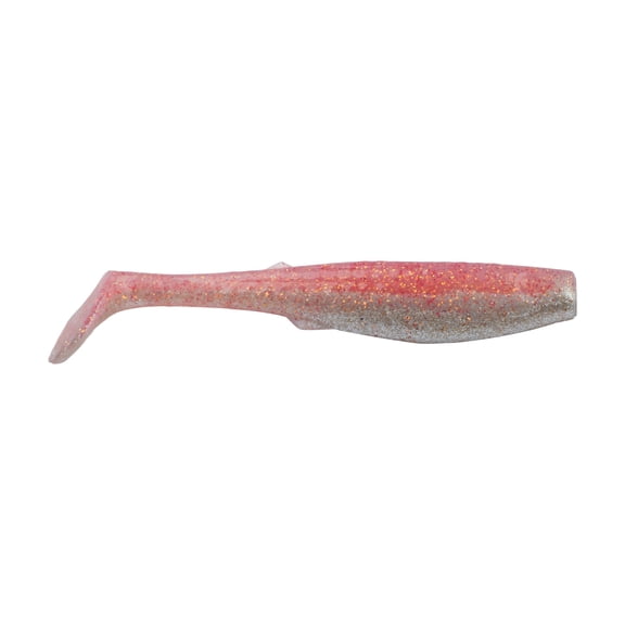 Berkley Gulp!® Saltwater Paddleshad, 4 in, Flamingo Chrome