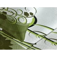 thumbnail image 4 of Ambesonne Olive Green Quilted Bedspread Set 3 Pcs, Wedding Inspired, Queen Size, Pale Green White, 4 of 5