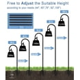 thumbnail image 3 of Gancho Pastor Adjustable de Acero Artigarden 274 cm para Exterior, 3 of 7