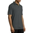thumbnail image 2 of Hanes Men's X-Temp Short Sleeve Pique Polo Shirt, 2 of 6