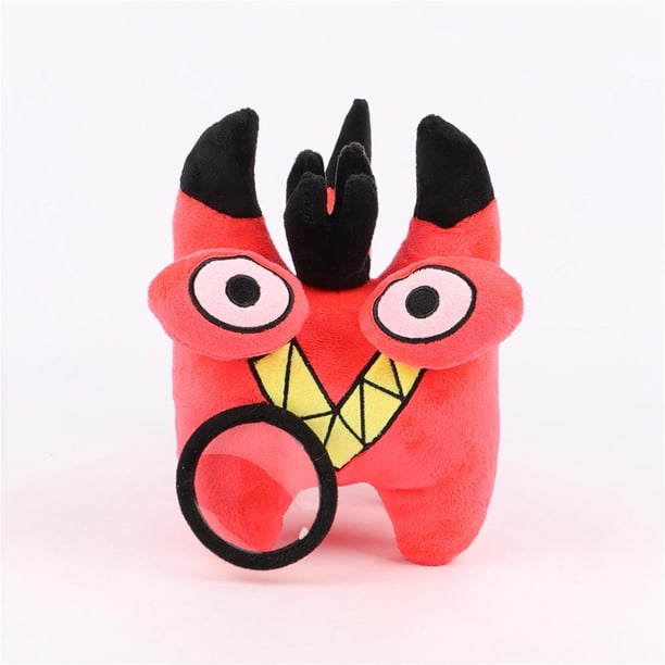 Hazbin Hotel Plush, 9.8" Gato 2024 Maldito Alastor Plushies Juguete para Fanáticos de la TV Regalo, Figura de Peluche Suave para Niños Adultos, Cumpleaños Halloween Navidad Opción para Niños Niñas