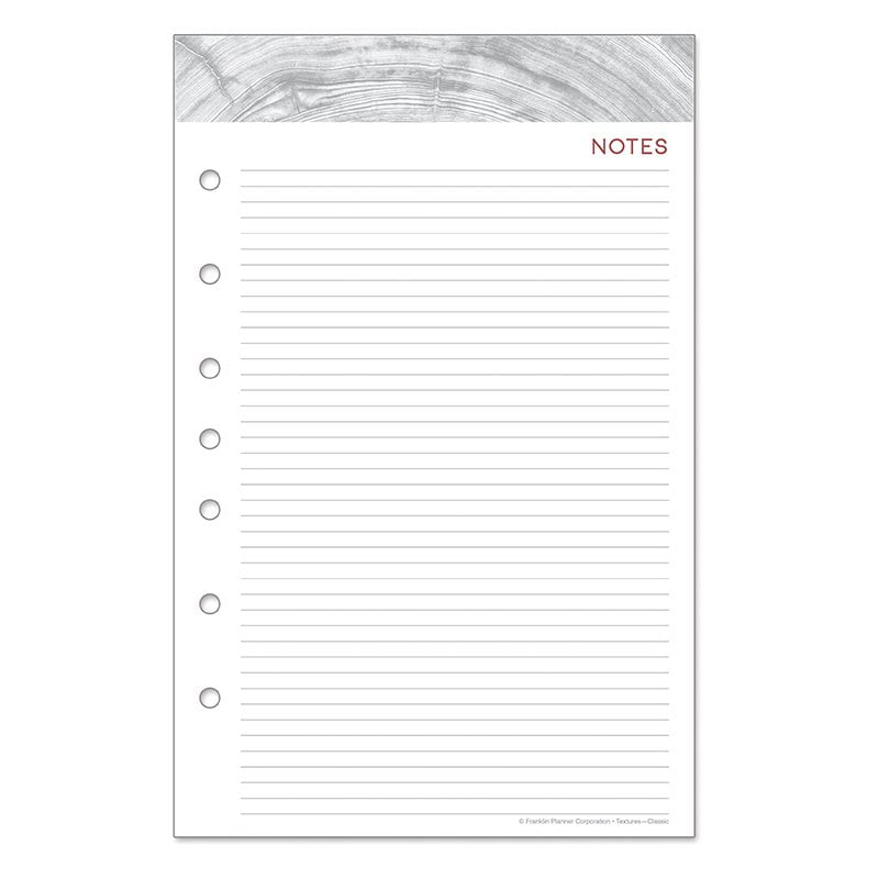 FranklinCovey Classic Textures Lined Notepad