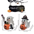 thumbnail image 3 of HUASHENG Décoration de Citrouille d'Halloween en Résine Statues de Décoration de Cour, 3 of 9