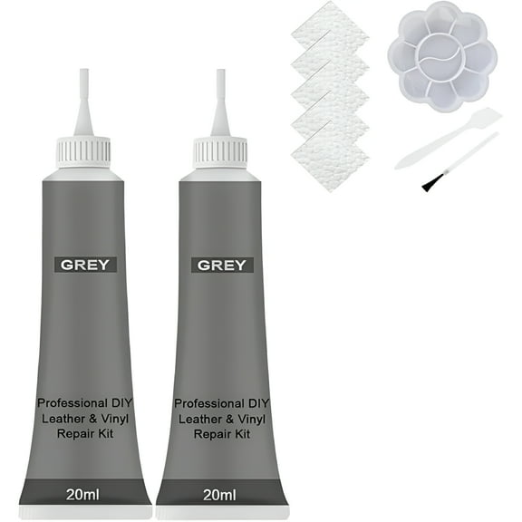 RAGUPEL Leather Repair Gel, professional leather repair kit for car seat, furniture, sofa couch, jacket, shoes, vinyl repair kit for any leather surface and color