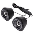 thumbnail image 1 of Altavoces para ordenador portátil, altavoz de escritorio con alimentación USB Altavoces de escritorio con alimentación USB Mini altavoz LED de escritorio creado magistralmente, 1 of 8
