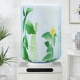 thumbnail image 3 of KABAKE Housse de Baril de Distributeur d'Eau 5 Gallons, Vert, Polyester, Élastique, Anti-Poussière, Tissu Haute Élasticité, Réutilisable, Décoratif, Maison, Hôtel, Restaurant, 3 of 5