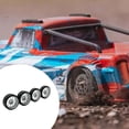 thumbnail image 4 of fastboy 4pcs/set 27mm Drift Tire Metal Wheel Rim Compatible With 1/28 Wltoys K969 RC Car Upgrades Parts Metal Upgrade Two red 1Set, 4 of 6