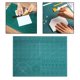 thumbnail image 4 of Alfombrilutocortable perfecta, tabla de giratoria con rejilntideslizante, necesaria para acolchar, coser, manualidades, y álbumes verde Sunnimix Tabla de cortar, 4 of 8