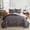 Black Leaves-Queen-90" x 90" (1 Quilt + 2 Pillow Shams), variant on Green Leaves Queen-90" x 90" (1 Quilt + 2 Pillow Shams) Botanical Quilt Set