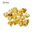thumbnail image 3 of Uxcell Pull Cord End, Blind Cord Metal Bead, Light Flower Type Pull Ends Gold Tone for Lamps, Pack of 20, 3 of 5