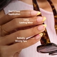 thumbnail image 4 of DIGI by Glamnetic Short Almond Artificial Press-on Nails, Sunny Tips, 24 Pieces, 4 of 12