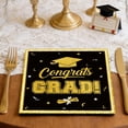 thumbnail image 4 of weibbin 2026 Graduation Season Adult Graduation Themed Party Tableware Disposable 24PCS Paper Tissue Set, 4 of 6
