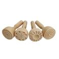 thumbnail image 4 of 4 Uds. de de sellos de madera, de , herramientas, juguetes educativos, suministros de plastilina para decoración DIY Soledad sello de madera, 4 of 10