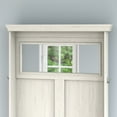 thumbnail image 4 of Bush Furniture Fairview Hall Tree with Storage Bench in White and Maple, 4 of 8
