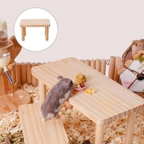 OUNONA Hamster Climbing Toy Supplies Wood Pet Accessory for Indoor Play 1Pack
