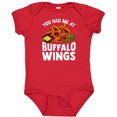 thumbnail image 3 of Inktastic Buffalo Wings Game Day Snack Boys or Girls Baby Bodysuit, 3 of 5