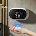 thumbnail image 3 of Btafrte Dispensador Jabón en Máquina Automática Montada en La Pared para Baño (Blanco), 3 of 6