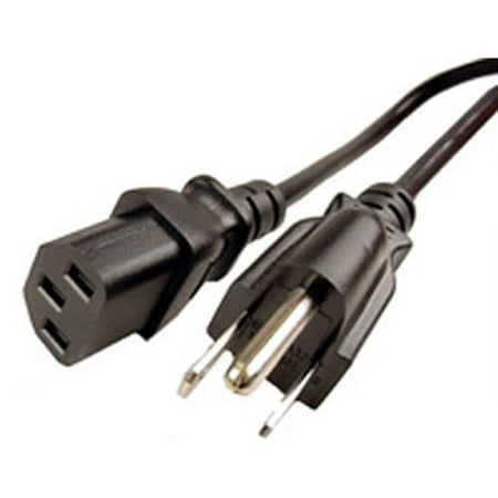 3 Prong Pin AC Power Cord Cable for PC Desktop