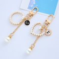 thumbnail image 3 of Pendentif Keychain Faux Pearl: Heart Round Fashion Sac à main Porte-clés Charm, 3 of 9