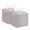 Grey, variant on MUKA 2 Pack 5-Inch Square PU Leather Tissue Box Holder Tissue Box Organizer Facial Tissue Dispenser for Home and Office-Grey
