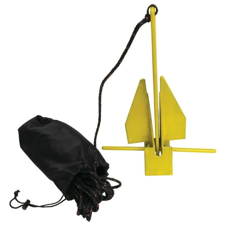 Extreme Max 3006.6716 BoatTector Complete PWC Fluke Anchor Kit with Rope and Marker Buoy - 4.5 lbs.