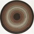 thumbnail image 1 of Rhody Rug TR82R048X048 4 ft. Twin River Round Rug, Black & Multi Color, 1 of 1