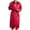 Hot Pink, variant on cllios Mens Pajamas Stain Silk Spa Bathrobe Lightweight Long Sleeve Kimono Robes Confy Knee Length Loungewear Sleepwear