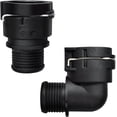 thumbnail image 1 of SUTENGDA 2 Pieces Heater Inlet Hose Connector Compatible with Chevy Sonic Hatchback Replace Parts 95089363/950893634, 1 of 6