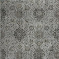 thumbnail image 3 of 3'x5' Silver Machine Woven Floral Traditional Allover Indoor Area Rug, 3 of 3
