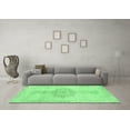 thumbnail image 3 of Ahgly Company Indoor Rectangle Abstract Emerald Green Contemporary Area Rugs, 3' x 5', 3 of 4