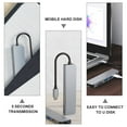 thumbnail image 4 of Hub USB 6 Ports Multi-Port Hub USB Répartiteur USB Lecteur Adaptateur Vidéo, 4 of 8