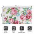 thumbnail image 5 of Pioneer Flower Floral Print Pattern Door Rugs,Washable Non Slip Door Mats Indoor,Decorative Door Mats,Entry Mat Indoor for Entrance,Bedroom,Kitchen,Bathroom,17"x30", 5 of 6