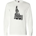 thumbnail image 3 of Inktastic Idaho Silhouette Mandala Long Sleeve T-Shirt, 3 of 5