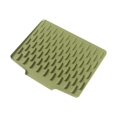thumbnail image 1 of Tapete de silicona para secar platos, resistente al calor, para debajo del fregadero y el refrigerador. Verde, 1 of 9