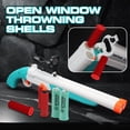 thumbnail image 4 of 22in Dart Blaster – Manual Loading Double Barrel Foam Blaster Soft Dart Blaster for 14+ Years Old, 4 of 7
