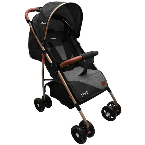 Carriola Infanti Ligera y Plegable Negra