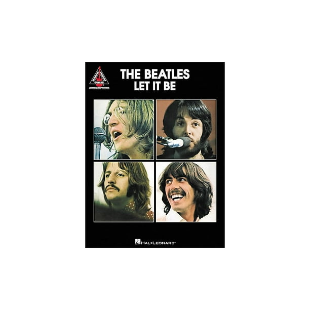 Hal Leonard The Beatles Let It Be Guitar Tab Songbook - Walmart.com ...