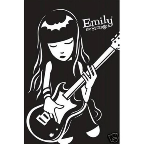 Emily The Strange Music Poster, 24" x 36"