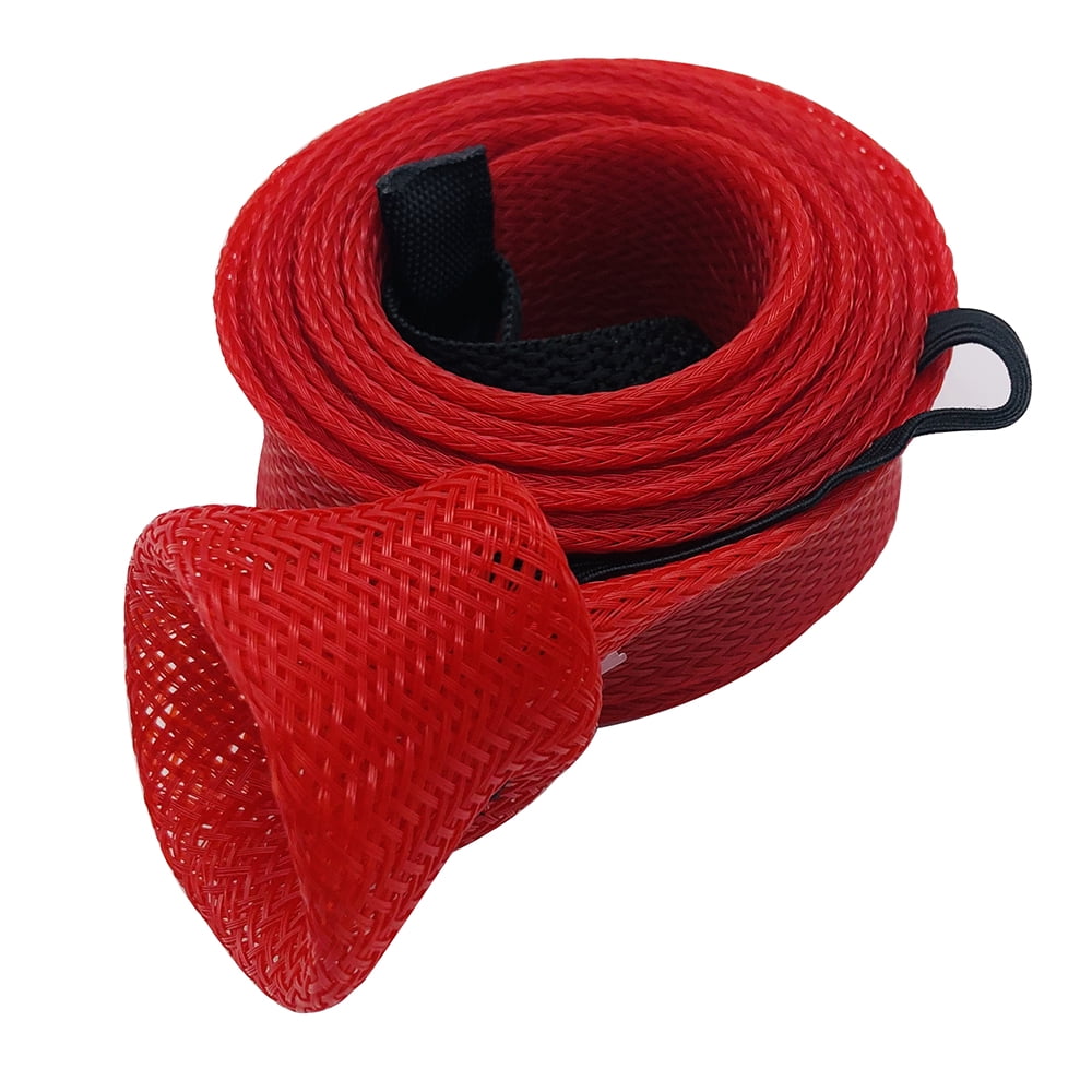 Fishing Rod Sock Fishing Rod Sleeve Cover Braided Mesh Rod Cover Pole