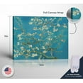 thumbnail image 2 of Fine Art Almond Blossom by Van Gogh, Van Gogh Wall Art, Almond Tree Van Gogh, Van Gogh Almond Blossom, Ready To Hang for Living Room Home Wall Decor 11x14, 2 of 7